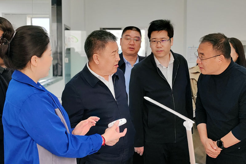 芮文剛書記一行調(diào)研甘肅東興義齒有限公司